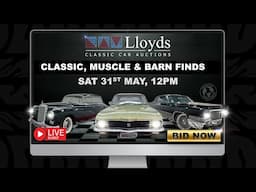 LIVE Classic, Muscle and Barn Finds Auction! May 2025