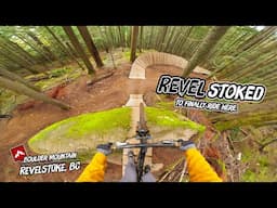 RevelSTOKED to ride Boulder Mountain