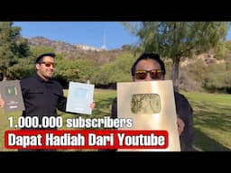 UNBOXING GOLDEN PLAY BUTTON | HOLLYWOOD LOS ANGELES