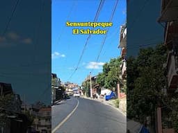 Entrando a Sensuntepeque en El Salvador #elsalvadorengrande #elsalvador #sensuntepeque