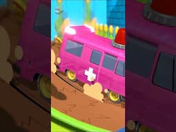 Wheels on the Ambulance #shorts #viral #explore #speedies #cartoon #forkids