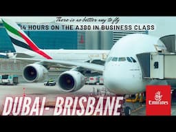 Emirates Business Class to Australia | A380 Business Class | Dubai to Brisbane | Trip Report