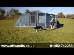 Vango Tacoma Air 800XL Tent Pitching & Packing (Tutorial) Video
