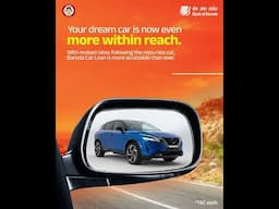 Bank of Baroda | Turn the Key to Your Dream Car with Baroda Car Loan | #DreamDrive #SmartLoans