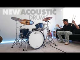 We have a new ACOUSTIC drum set!