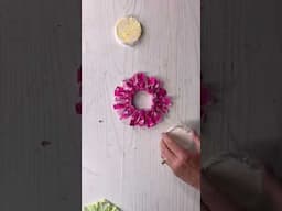 Dollar Tree FABRIC DIY Crafts - Flowers #dollartreediy #diy #dollarstorecrafts