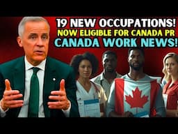 19 NEW Occupations Now Eligible For Canada PR: (RCIP NOC List 2025) | Canada Immigration