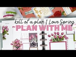 KELL OF A PLAN HAUL & PLAN WITH ME | CLASSIC VERTICAL HAPPY PLANNER | I LOVE SPRING