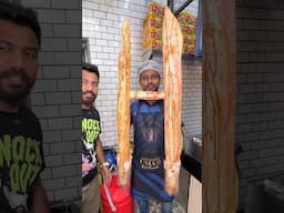 Biggest TWIN TOWER DOSA Challenge in Malaysia😱 STREET FOOD😍🔥 #shorts #eating #streetfood