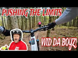 PUSHING THE LIMITS OF THE NEW BIKE *LADS LADS LADS!*