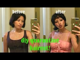 mullet/shag haircut ~ quarantine haircut