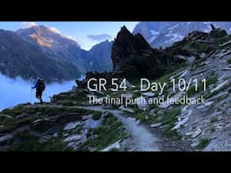 Day 10/11: Hiking 220km through the French Alps - Ultralight on the GR54