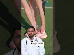 Saw someone’s knee suddenly pop out during a fall?