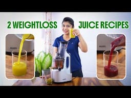 2 Weightloss Juice Recipes Using Cold Press Slow Juicer | AGARO Cold Press Slow Juicer Recipes