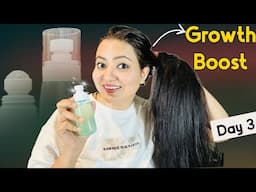 The Secret to Thick Hair? Scalp Serum + Toner Routine! - Hair Transformation Series (Day 3)💕