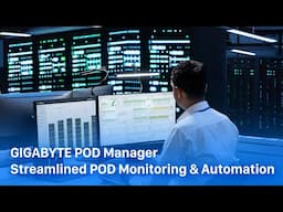 GIGABYTE POD Manager - Streamlined POD Monitoring & Automation
