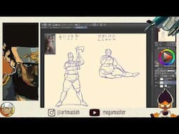 [L I V E] Drawing Therapy 11 Let's have fun making ART  🎵☕