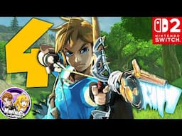 Zelda Breath of the Wild 4K Shrine Time! (Switch 2) LOZ Botw Part 4