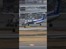 伊丹空港・ドナドナ (2025/3/15・手振れ注意)#shorts #飛行機 #airport