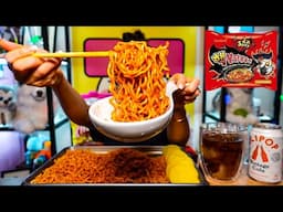 2X NUCLEAR FIRE NOODLES (can I still handle the spice?) l MUKBANG