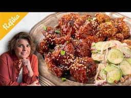 Barbecue sauced chicken Refika’s way with kadayıf! (Bonus version for Vegetarians & Vegans)