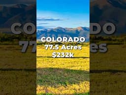 COLORADO LAND for SALE with Power & Water Well • LANDIO