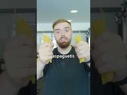 ¿Cuántos espaguetis puedo romper con mis manos?