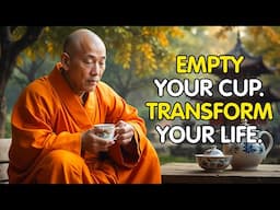 The Empty Cup: This Ancient Buddhist Story Will Transform How You Learn & Grow