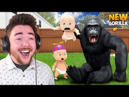 MY BABY FOUND A GORILLA!!! | Who's Your Daddy