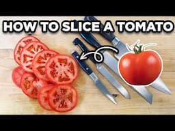 How to Slice a Tomato for Burgers & Sandwiches When Your Knife SUCKS