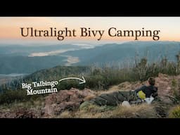 Ultralight Bivy Camping | Hiking Big Talbingo Mountain Kosciuszko National Park