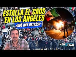 CAOS en EEUU: este es el trasfondo de las protestas en Los Ángeles