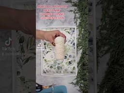 Grab Dollar Tree peel and stick wallpaper for this DIY Home Decor  #shorts  #diy #dollartree