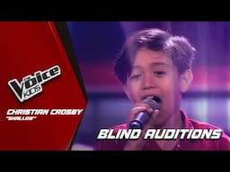 The Voice Kids: Christian Crosby's soulful performance for his family (Blind Auditions)