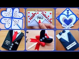 5 Amazing DIY Father's Day Card Ideas | Happy Father's Day Crafts | Fathers Day Cards 2025