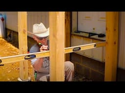Building A HEAVY DUTY Deck On An UNEVEN Surface