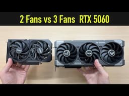 Cheap 2-Fan vs Expensive 3-Fan RTX 5060 GPU [Performance, Noise, Cooling & More]