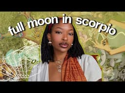 Full Moon in Scorpio ❃ Collective Message ❃ Emotional Release, Digging Deep, $$ Coming, You Are Safe