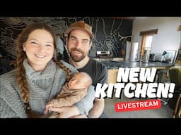 LIVE 🔴 Make Dinner with Us in our OFF GRID KITCHEN!