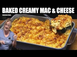 BAKED MAC & CHEESE Delicious Cheesy Side Dish