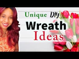 Cool & Creative Wreath DIY Ideas using Carrot wreath forms