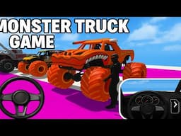 Monster Truck Stunt - iOS/Android Gameplay