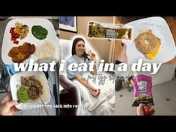What i eat in a day post egg retrieval surgery *in recovery mode* small meals, high protein