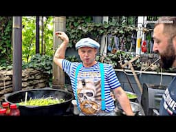 Знаменитое ЧАКАПУЛИ!! Суп с мясом барана в ЗЕЛЕНИ. Готовят Грузинский Армянин и Еврей в Одессе