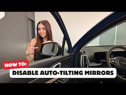 How To: Disable Auto-Tilt Mirrors in Under a Minute!