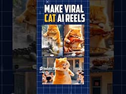 make cat dance ai video #shorts #catdance #cat #aivideo #dance #aicat #aigenerated