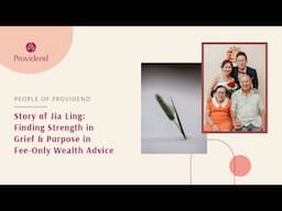 Story of Jia Ling: Finding Strength in Grief & Purpose in Fee-Only Wealth Advice