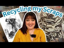 Can I Re Spin my Yarn SCRAPS? - Historical Recycling! ♻️