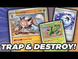 Lycanroc Deals BIG DAMAGE and TRAPS OPPONENTS!!