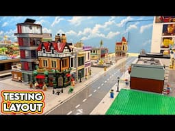 Testing a LEGO City Expansion Layout!